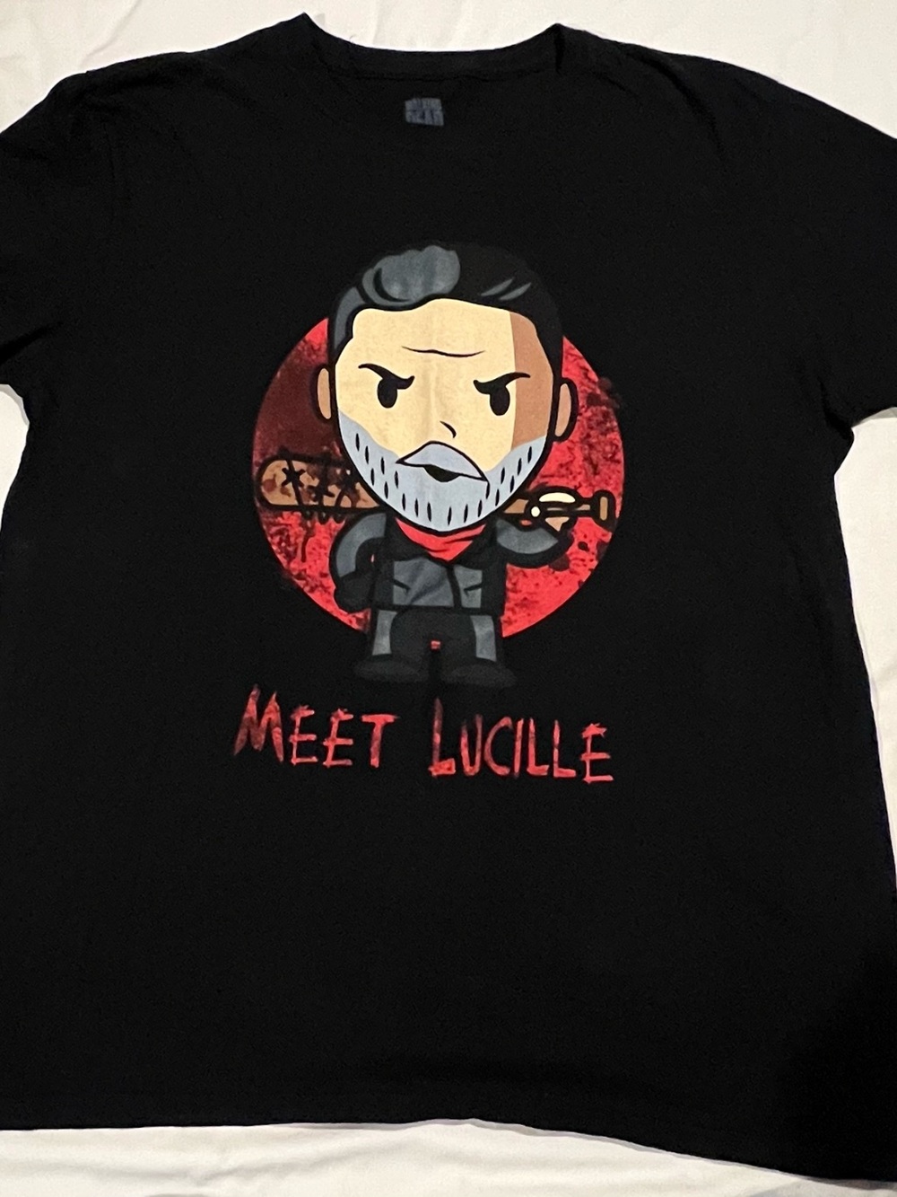 The Walking Dead “Meet Lucille” Cartoon Style Men’s Sz:Large T-Shirt